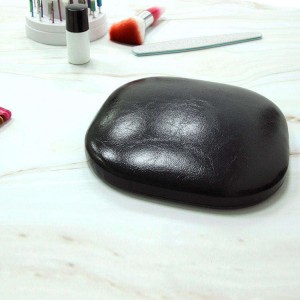 Customized shape manicure luj tshib dab teg ncoo caj npab so lub luj tshib txhawb cushion rau ntsia thawv techs