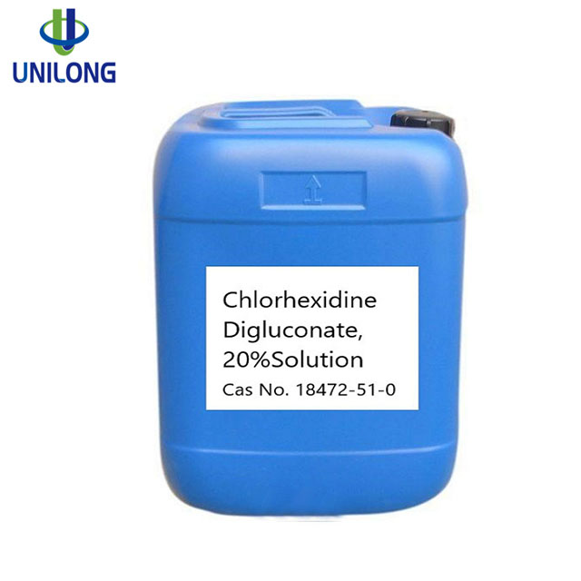 Top Quality Cas 533-75-5 - Chlorhexidine gluconate (CHG)cas 18472-51-0 with 99% powder and 20% solution – Unilong