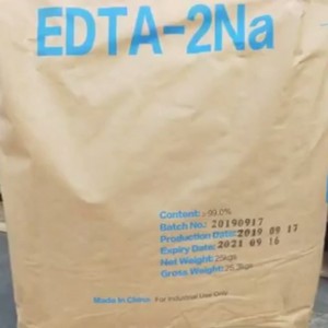 EDTA-2NA dihydrát edetátu disodného CAS 139-33-3