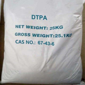 ASAM DTPA CAS 67-43-6 Asam Diethylenetriaminepentaacetic