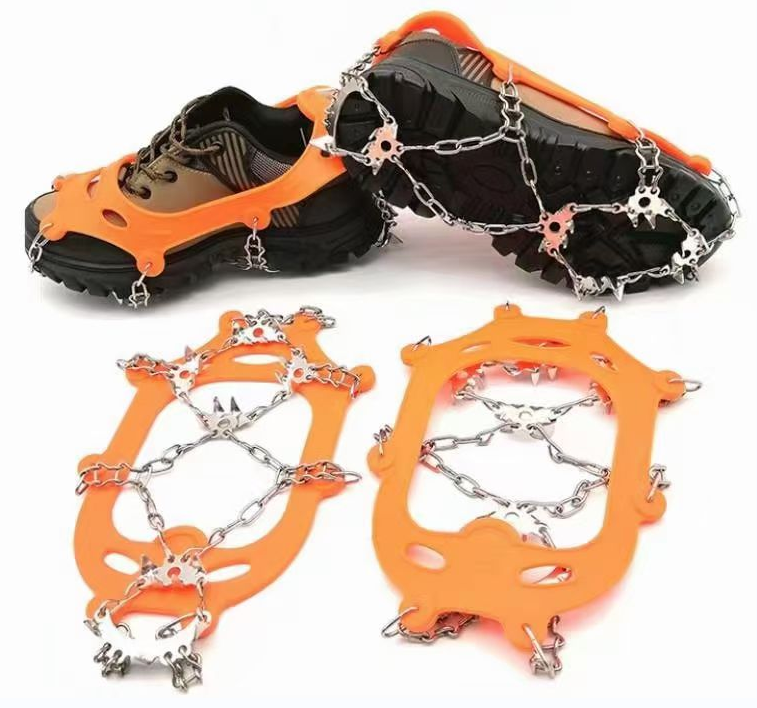 Crampons are packed until 10:00 p.m