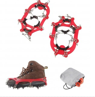 10-tooth crampons VS 24-tooth crampons