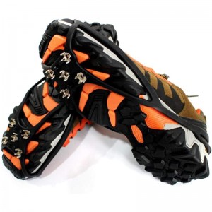 Winter Climbing Anti-ski Cleats for Holding Shoe Covers 5-tooth Crampons
