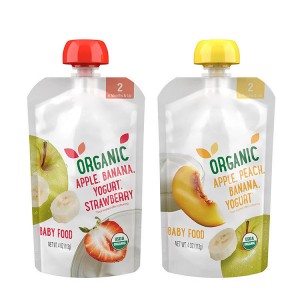 Vertical Customized Flavor Milkliquid Pineapple Juice Plastic Bags