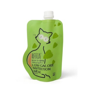 Custom Irregular Special Shape Liquid Packaging Spout Juice Pouch
