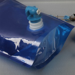 Liquid Packaging Aluminium Stand Up Pouch mei dispenser