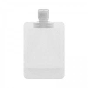 Sklad Opätovne použiteľný vlastný stojaci šampón hubica kozmetické matné plastové balenie vrecúška na tekutiny 30/50/100 ml