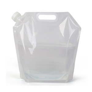 ללא BPA חירום חיצוני שקוף 1 ליטר 5 ליטר 10 ליטר פלסטיק כיס מים לשתייה
