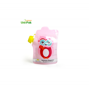 Reusable Stand Up Baby Food Packaging Drinking Bag Zipper Spout Pouch