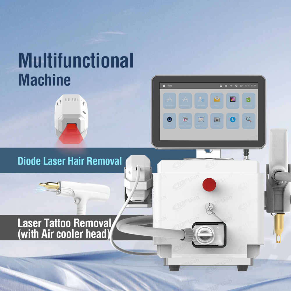 The Powerful Combination of Diode Laser + ND Yag Machine