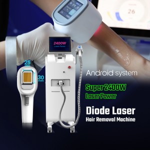 2400W super power diode laser hair removal machine