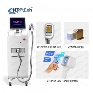 2400W super power diode laser hair removal machine