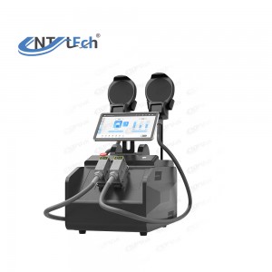 Muscle building fat burning EMS sculpting machine with RF