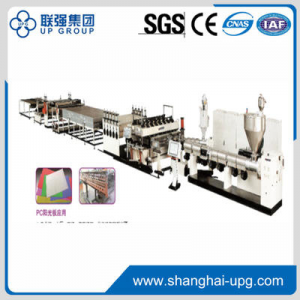 PC/PP/PE Hollow Cross Section Plate Extrusion Line 
