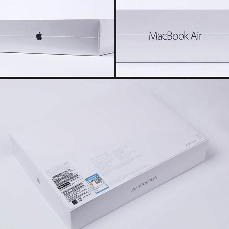 Europe style for Apple Macbook Air Box - White universal empty packaging box for iPhone iPad Macbook – Uphonebox