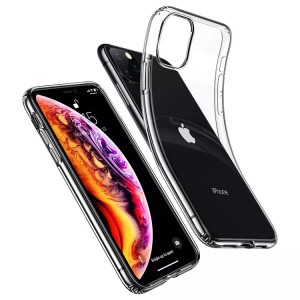 2021 Clear Ultra Thin 1.5mm Soft TPU Case For iphone X Xr Xs max for iphone 13 12 pro max Transparent Phone Case mobile covers