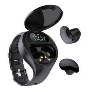 Wireless Earbuds BT earphone Two in one Smart Watch TWS Earphone with multi funct