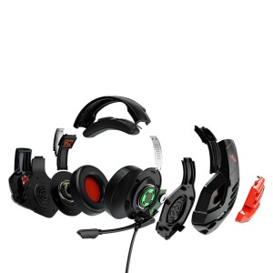 Gaming In-ear Earphones TWS G700 DJ Black USB Wired Headphones