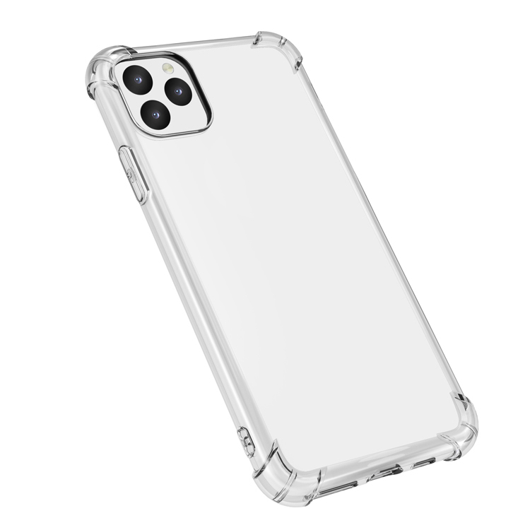 For iPhone 11 12 pro max Case Slim TPU Rubber transparent crystal Clear Custom Phone Case for iPhoneXs XS Max Xr (1)