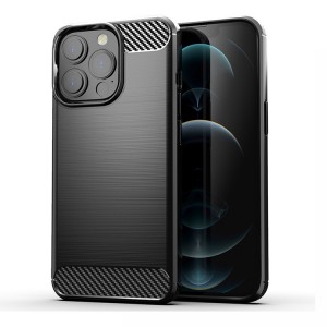 Hot selling silicone Carbon Fiber for iPhone 12 Pro max phone case iphone case for iphone 11 12 13 mini pro max