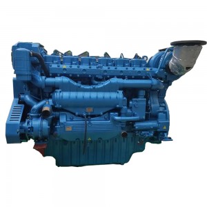 New original 600hp marine engine Weichai 6M33 series motor 4 stroke marine diesel boat engine 6M33C600-15