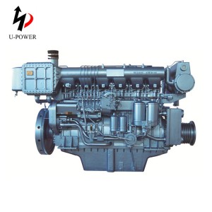 Cheap Price 350hp 400hp 450hp 500hp 550hp inboard weichai marine Diesel Engine With Gearbox