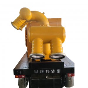 large outflow Factory  price 8 inch diesel water pump set mobile tralier with high pressure