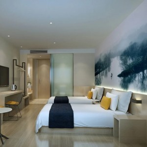Fale Fa'aonaponei Headboard Bedroom Sets Luxury Villa 5 Star Hotel