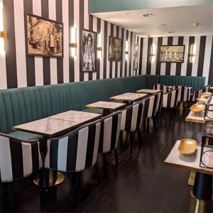 Modern kofi Table Ati Irin Alaga Restaurant Bar Furniture