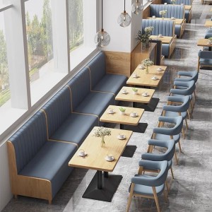 Dizajn namještaja za restoran Sofa Bar Separe Sjedalo Set za blagovaonski stol