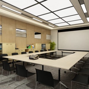 නවීන Folding Table Foldable Training Table Modular Flip Top Conference Table for Office and School