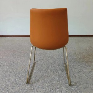 Mūsdienīgs vienkāršs ēdamistabas krēsls viesnīcas biroja mācību krēsls