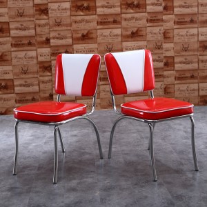 OEM Factory for High Quality American Style Retro 1950s Formica Diner Table and Chairs Furntirue Set M8110