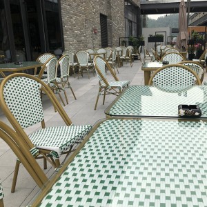 Outdoor Furniture Luxury aluminium Frame Rattan Comfy Outdoor Chairs