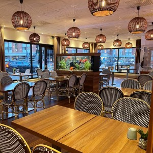 Kiina Halpa hinta Tukku Single Style Kahvila Pöytä Patiohuonekalut Ravintolakalusteet