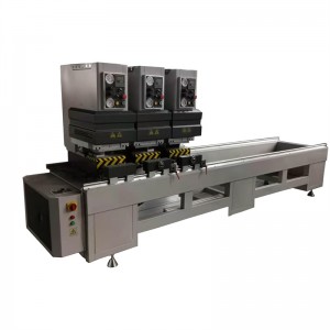 Hot Selling for China 300 mm UPVC PVC WPC Profile Wrapping Machines for Door Window Wall Frames