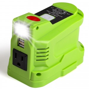 Cheapest Factory Portable Power Supply Milwaukee - Urun Battery Inverter Compatible with Ryobi 18V Battery – Yourun