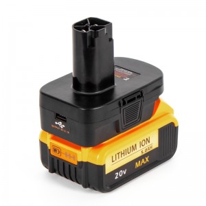 Good quality Dewalt Battery Adapter With Switch - Urun DM18GL battery adapter for Milwaukee/Dewalt 18V convert to Craftsman Lithium tool – Yourun
