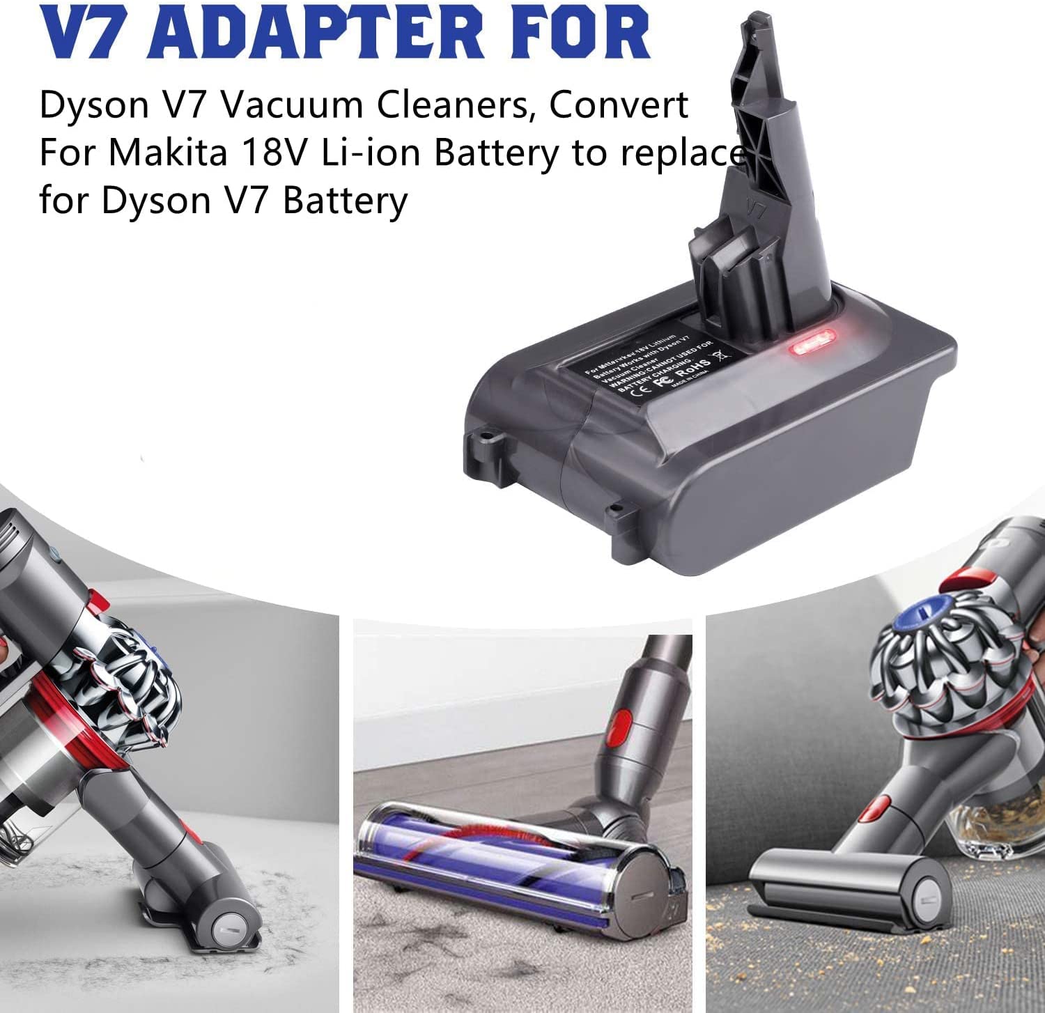 Makita 18V to Dyson V6 Battery Adapter