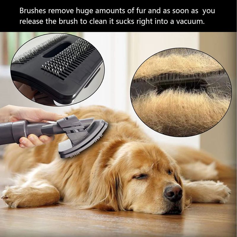 A very easy to use pet hair brush dog brush