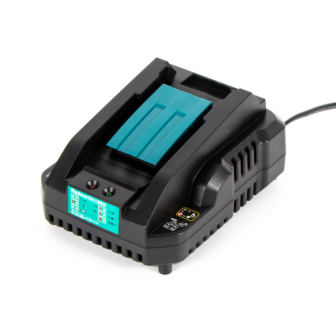 Flexible ético Enriquecer Urun DC18RD dual-port Replacement Lithium Ion Battery Charger for Makita  7.2V 14.4V 18V