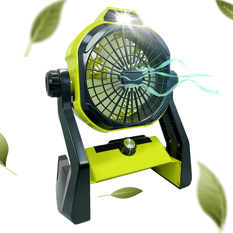 Factory Supply Battery-Powered Fan – Urun Portable Battery Powered Fan with LED Light – Yourun
