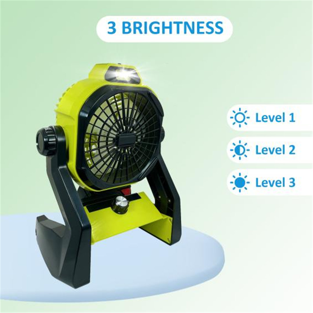 Urun new product news:Energy-explosive portable rechargeable and illuminating cordless fan