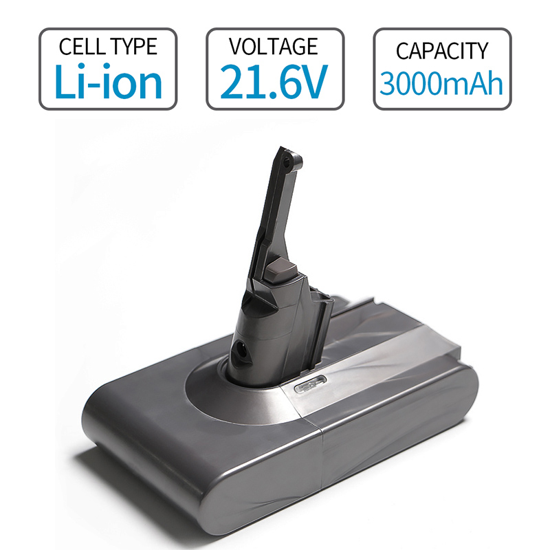 Urun li-ion battery 21.6V replacement dyson V6 DC58 DC59 DC61 DC62 SV05 Animal Handheld Vacuum cleaner battery