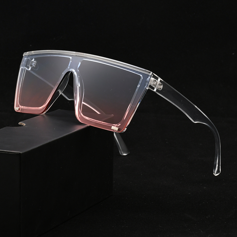 Impact Resistance Glass Lens Sunglasses Mens Rectangular Biker Shades