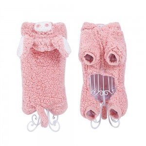 Pet Cat Clothes Autumn and Winter Funny Clothes Warm and Thickened Lovely Kitten Coat Pet Cross Dress