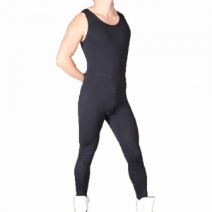 Men’s Home Yoga Fitness Corset One-piece Vest Bottoming Whole Body One-piece Vest