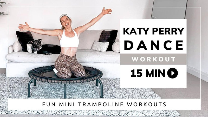 Eserciziu di Katy Perry |Rutina di eserciziu in casa Jump&Jacked