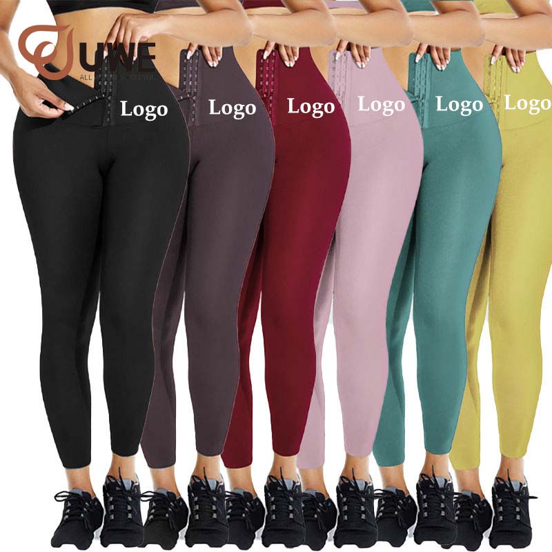 Yoga Pants Daidaitacce Hooks Corset Waist Wholesale Leggings