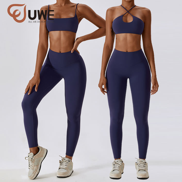 New Arrival Yoga Set Gym Seamless Nude Series Workout Wear Wholesale